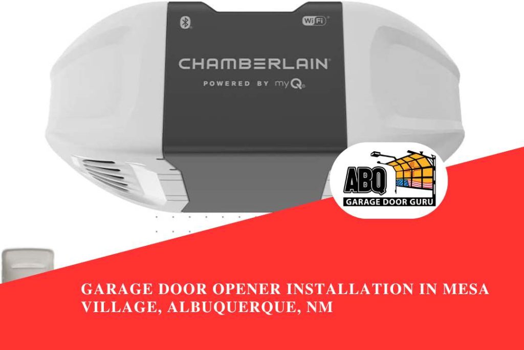 Garage Door Opener Installation in Mesa Village, Albuquerque, NM