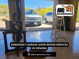 Emergency Garage Door Repair Services in Sonora