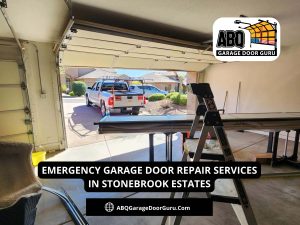 When it comes to maintaining the safety and functionality of your home, few things are as critical as a properly working garage door. In Stonebrook Estates, where security and convenience are top priorities, a malfunctioning garage door can disrupt your daily routine and compromise your safety. That’s why ABQ Garage Door Guru is your trusted partner for emergency garage door repair services in Stonebrook Estates. Why Choose ABQ Garage Door Guru for Emergency Repairs? 1. Rapid Response Time: When your garage door stops working unexpectedly, every moment counts. ABQ Garage Door Guru specializes in providing fast and reliable emergency services, ensuring your door is back in operation as quickly as possible. 2. Experienced Technicians: With years of experience in repairing all types of garage doors, our technicians can handle any issue, from broken springs and cables to malfunctioning openers. We bring expertise and professionalism to every job. 3. Fully Equipped for Any Emergency: Our team arrives at your home with all the necessary tools and replacement parts, minimizing downtime and providing efficient, on-the-spot solutions. 4. Affordable and Transparent Pricing: At ABQ Garage Door Guru, we believe in fair and transparent pricing. No hidden fees or surprises—just honest service at a price that fits your budget. Common Garage Door Problems We Fix Whether your garage door refuses to open or you hear unusual grinding noises, our team can diagnose and repair a wide range of issues, including: Broken Garage Door Springs: A common issue that prevents the door from opening or closing properly. Malfunctioning Garage Door Openers: We repair or replace faulty openers to restore full functionality. Damaged Tracks or Rollers: Misaligned tracks or worn-out rollers can cause your door to stick or operate unevenly. Snapped Cables: Broken cables can make your garage door unsafe to use. Sensor Problems: We fix alignment issues and replace damaged safety sensors to ensure your garage door operates safely. Serving Stonebrook Estates with Excellence Stonebrook Estates is a vibrant community, and we are proud to offer tailored garage door repair services to its residents. Our local technicians understand the unique needs of Stonebrook Estates homeowners and are familiar with the most common garage door systems in the area. Whether you need an urgent repair or preventive maintenance, ABQ Garage Door Guru is here to help. Benefits of Timely Garage Door Repairs Ignoring garage door issues can lead to: Security Risks: A broken garage door can expose your home to potential intruders. Higher Repair Costs: Small issues can turn into costly problems if left unattended. Safety Hazards: A malfunctioning garage door can pose risks to your family and pets. By choosing ABQ Garage Door Guru, you’re ensuring the safety and security of your home while saving money in the long run. Contact ABQ Garage Door Guru Today Don’t let a garage door problem disrupt your day or compromise your safety. For prompt, reliable, and affordable emergency garage door repair services in Stonebrook Estates, trust ABQ Garage Door Guru.